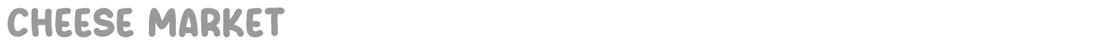 Cheese Market font preview